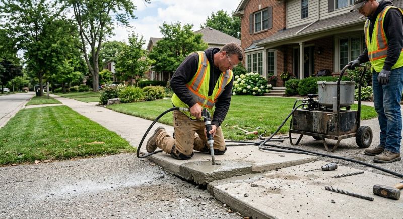 Concrete Settlement Repair in Tampa, FL