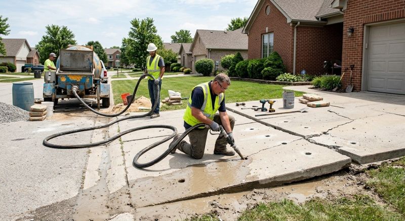 Driveway Slab Lifting in Tampa, FL