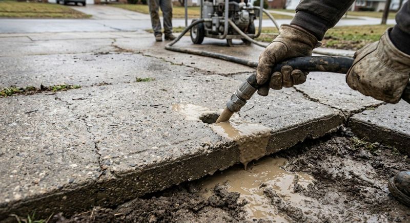 Driveway Slab Lifting in Denver, CO