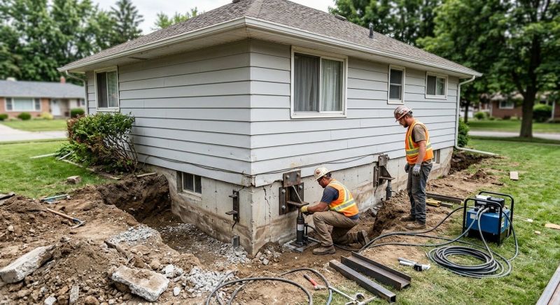 Foundation Settlement Repair in Fort Collins, CO