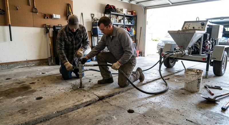 Garage Settling Repair in San Antonio, TX