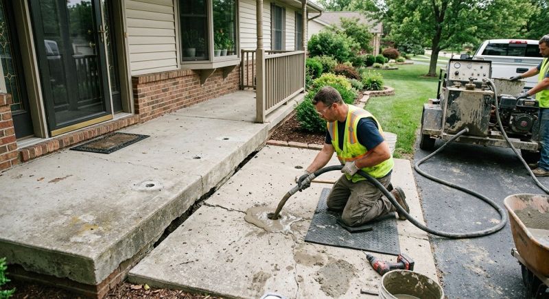 Pavement Leveling in Des Moines, IA