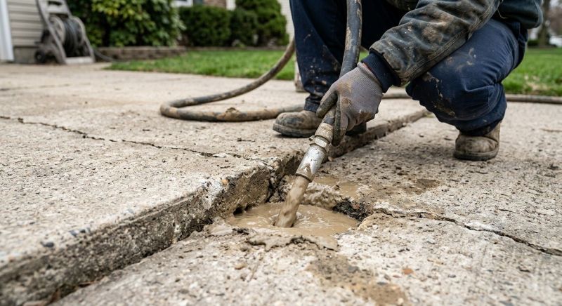 Sunken Driveway Lifting in Tampa, FL