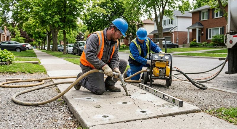 Sunken Sidewalk Repair in Corpus Christi, TX