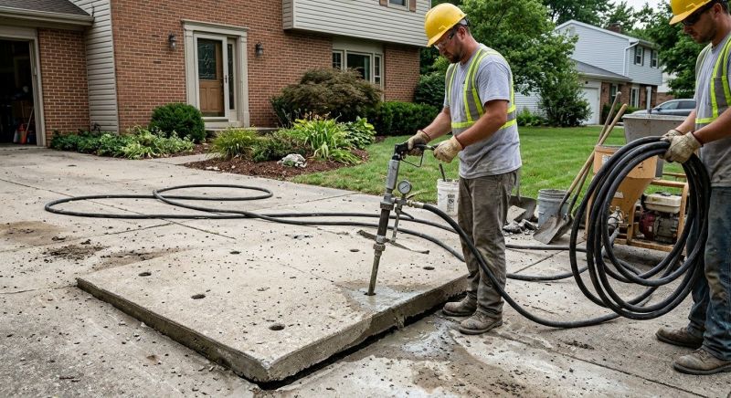 Concrete Slab Jacking in Corpus Christi, TX