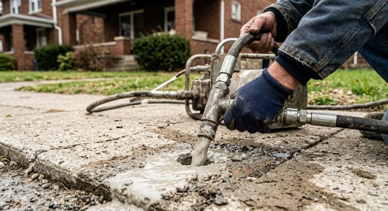 Patio Mudjacking in San Antonio, TX